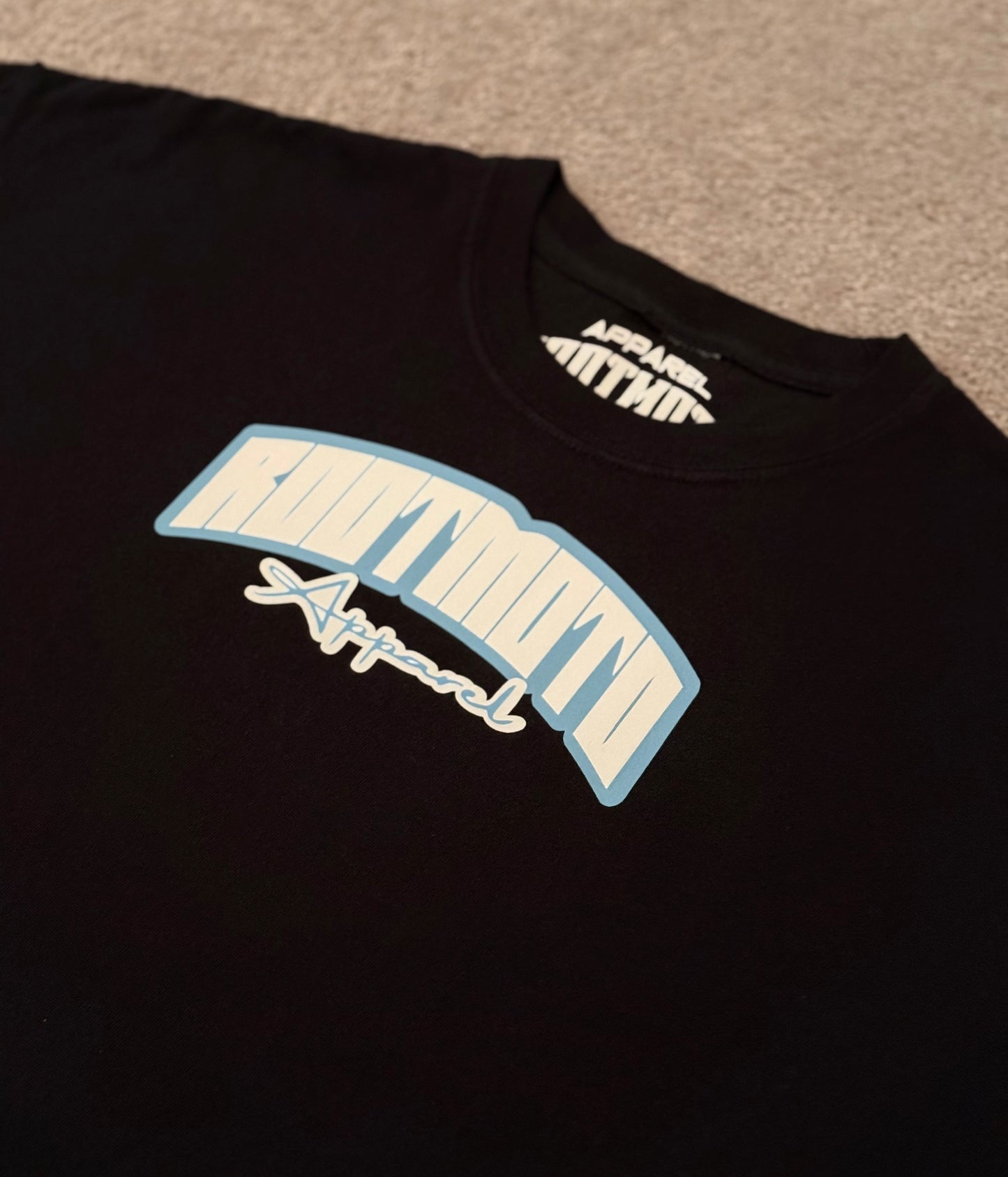RootMoto Boxy Tee - Black