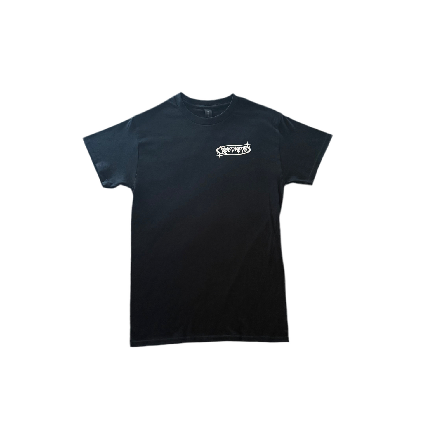 RootMoto T-Shirt - Black (Urban galaxy)