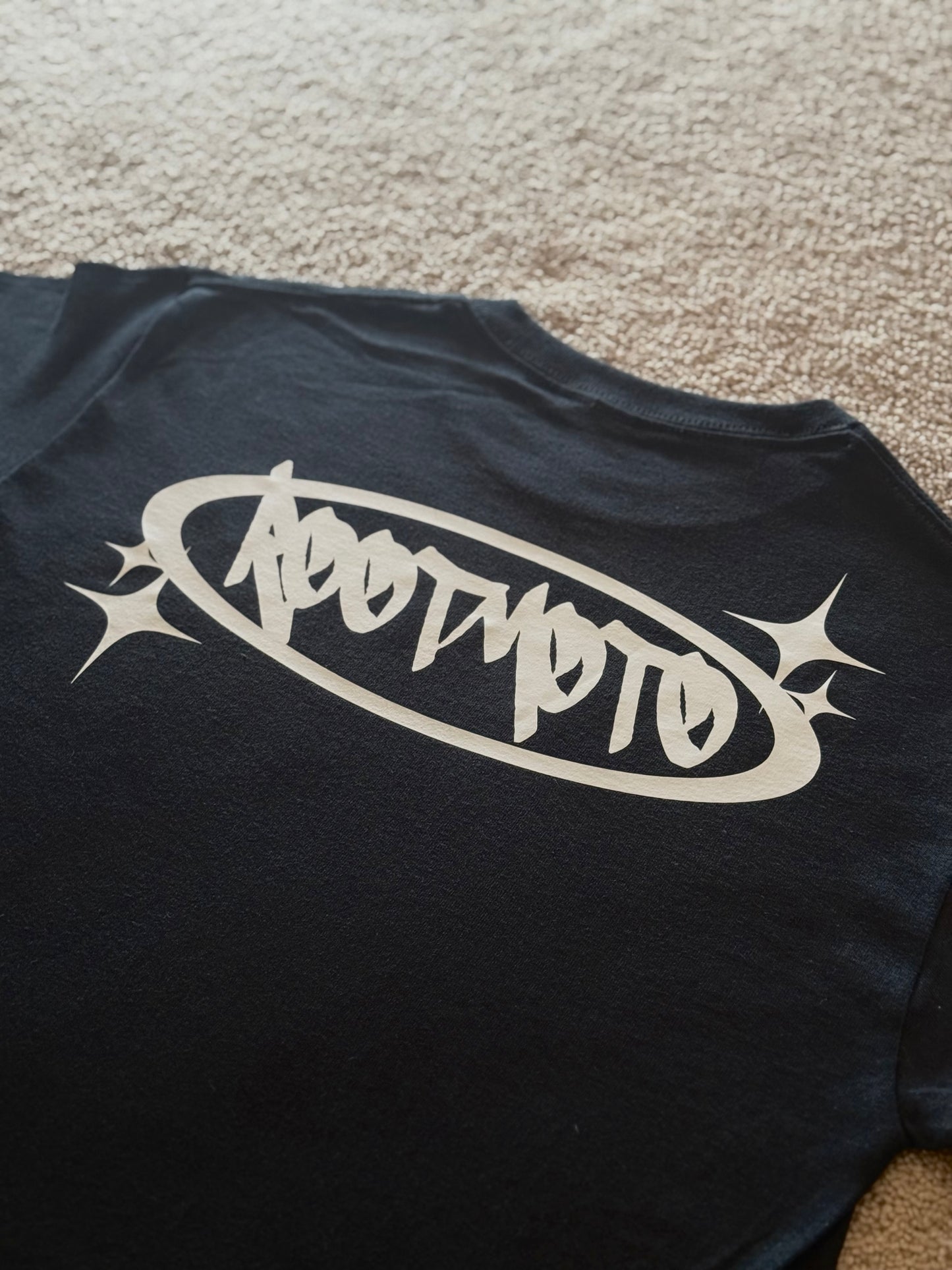 RootMoto T-Shirt - Black (Urban galaxy)