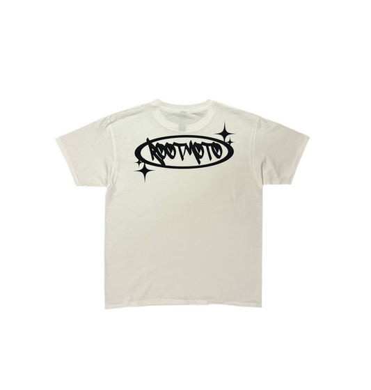 RootMoto T-shirt - White (Urban galaxy)