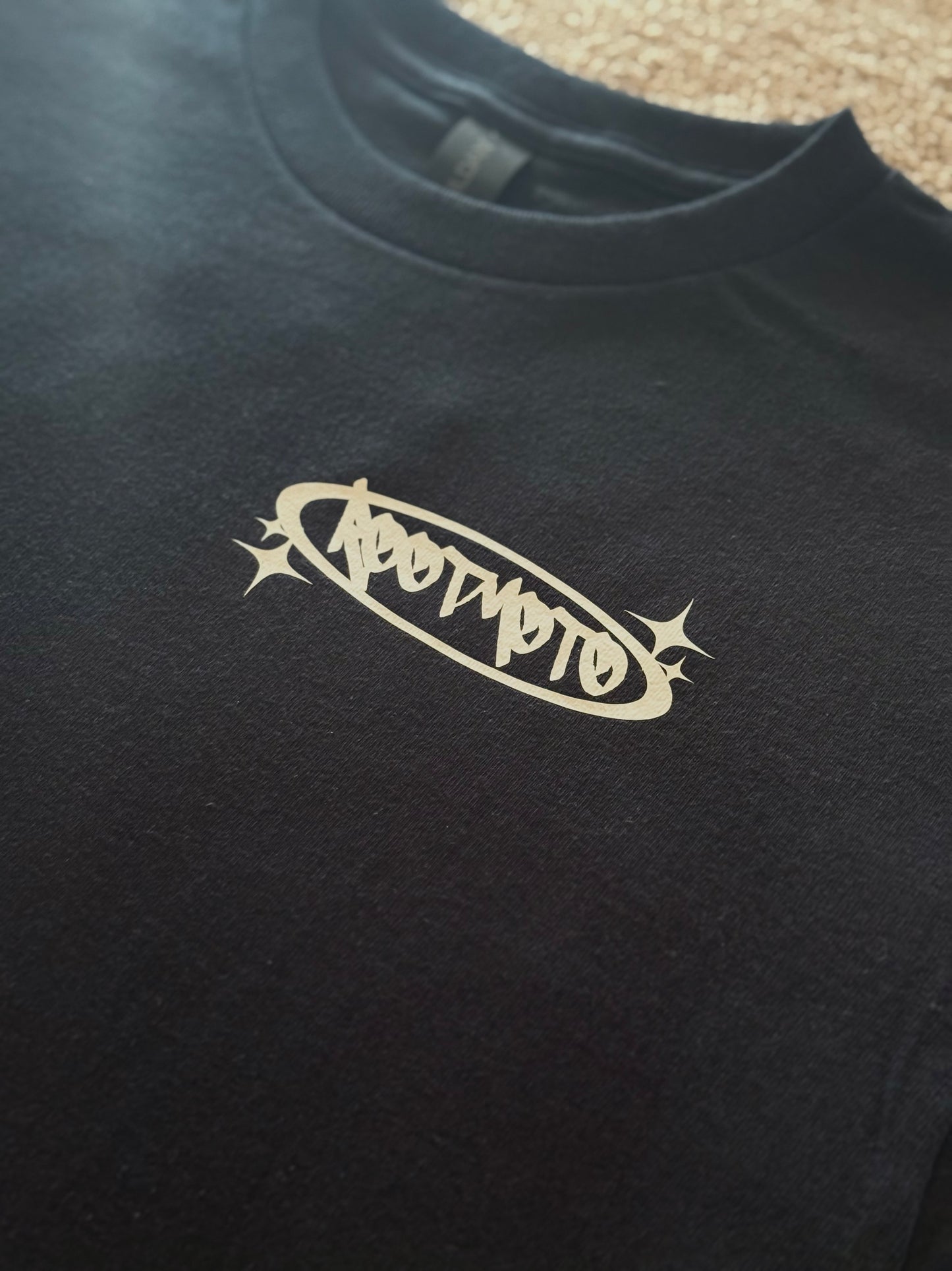 RootMoto T-Shirt - Black (Urban galaxy)