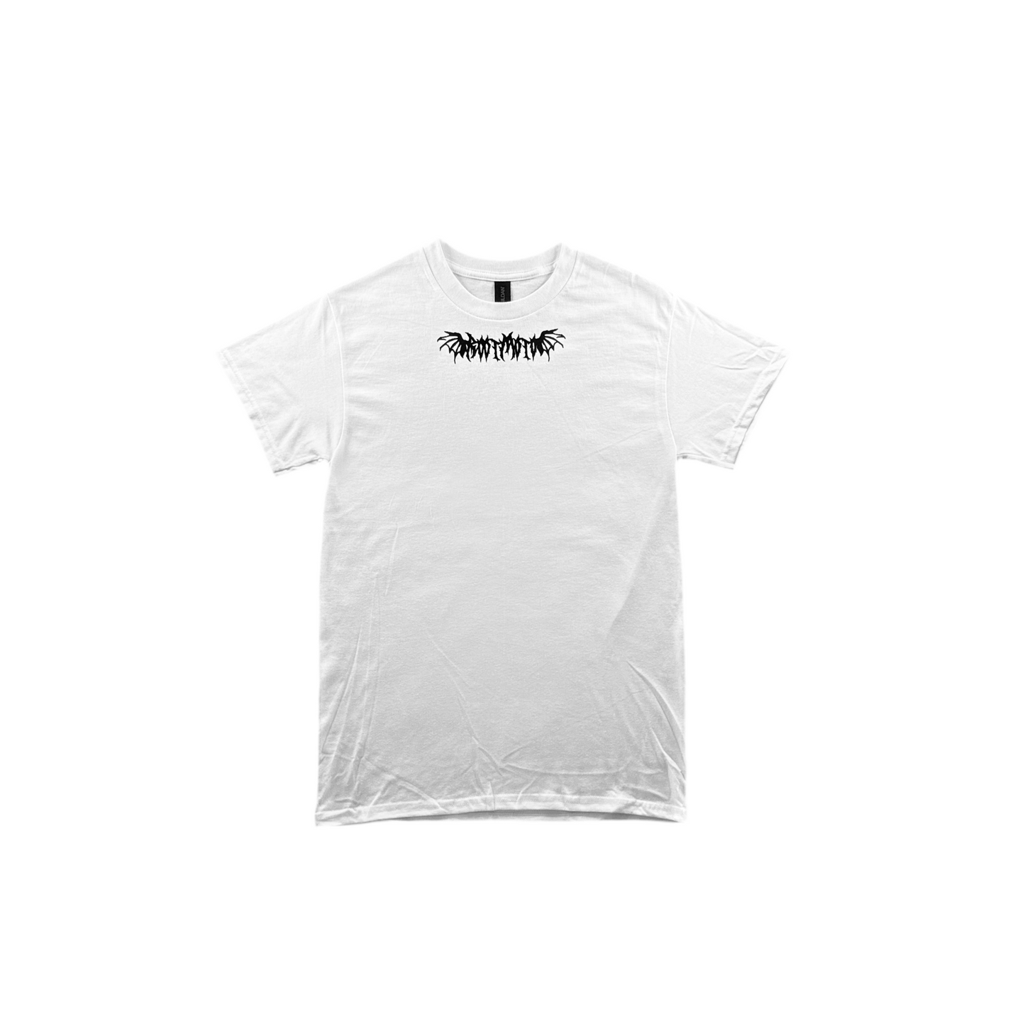 RootMoto T-shirt - White (Nightmare Graffiti)